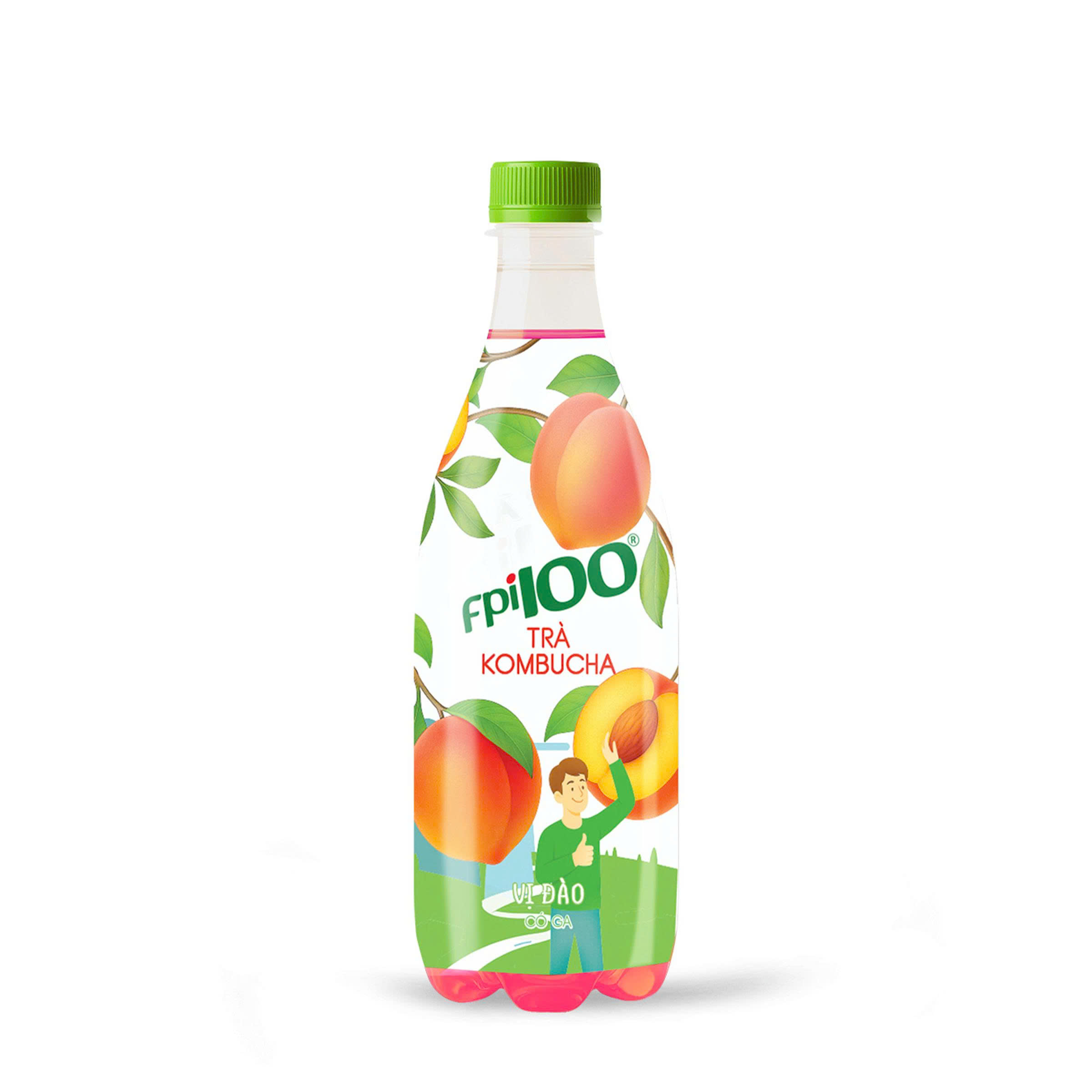 Trà Kombucha FPI100 vị đào