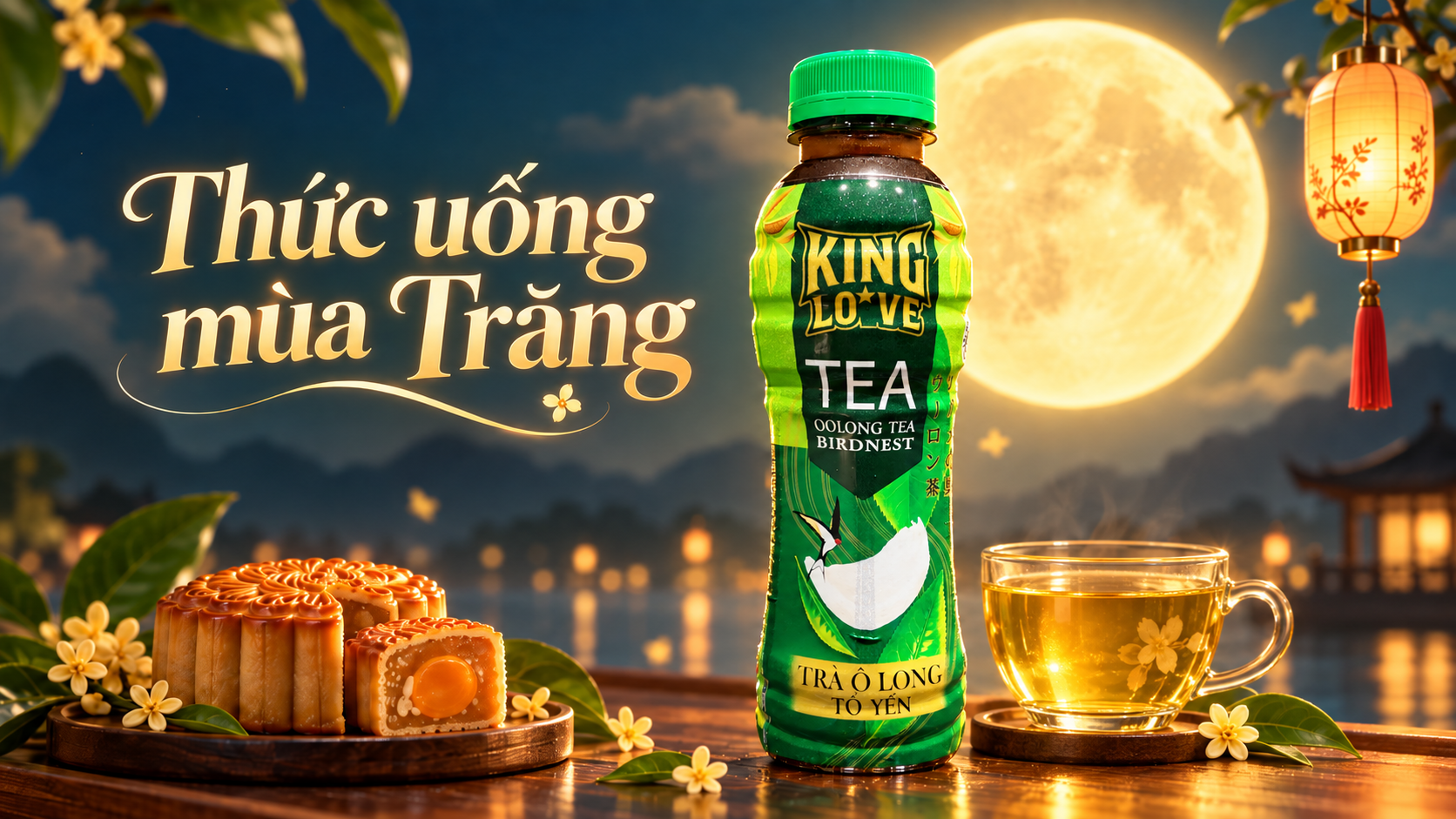KINGLOVE – TRÀ OLONG TỔ YẾN: HƯƠNG VỊ TINH TẾ CHO NHỮNG KHOẢNH KHẮC THƯỞNG TRÀ