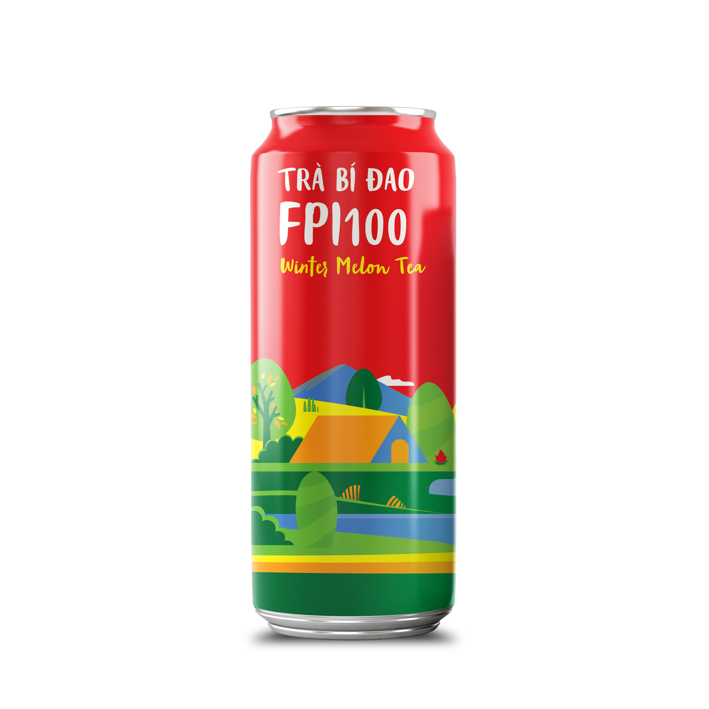 Trà Bí Đao FPI100 (Lon Sleek 320ml)